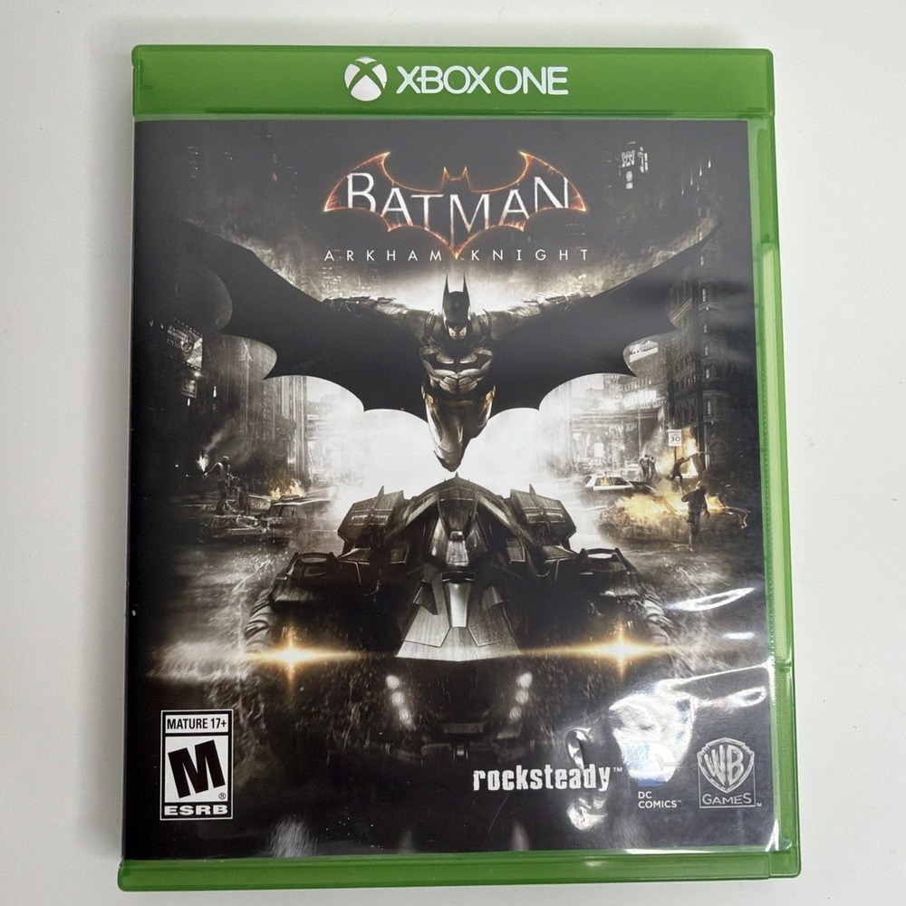Batman Arkham Knight Xbox One Rocksteady WB Games Action Adventure CIB